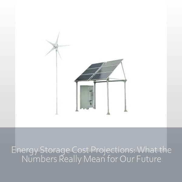 Energy Storage Cost Projections: What the Numbers Really Mean for Our Future
